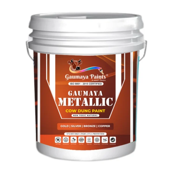 Gaumaya Mettalic Silver Color